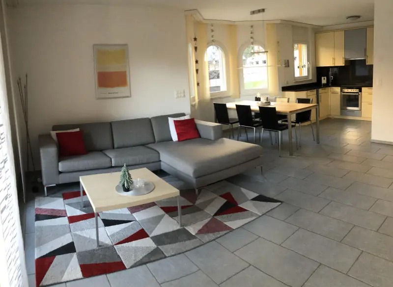 Ferienwohnung mit Hund in Leukerbad f&uuml;r max. 4 Personen