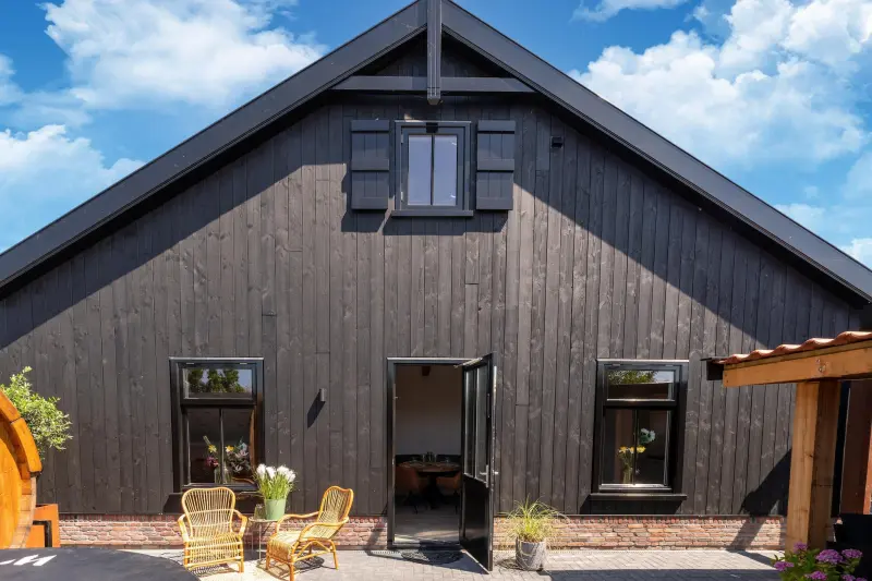 Ferienhaus mit Garten, Terrasse und Sauna | Haustierfreundlich