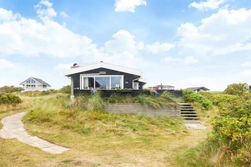 Ferienhaus mit Hund in Rindby Strand fuer max. 5 Personen