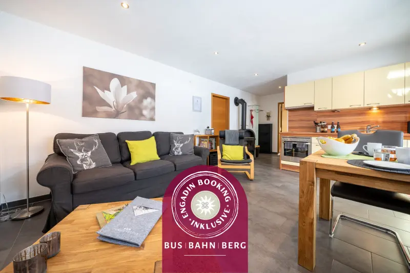 Ferienwohnung in Scuol f&uuml;r max. 3 Personen