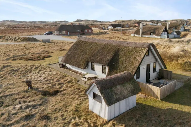 Ferienhaus mit Hund in Ringkøbing, Klegod Strand fuer max. 4 Personen