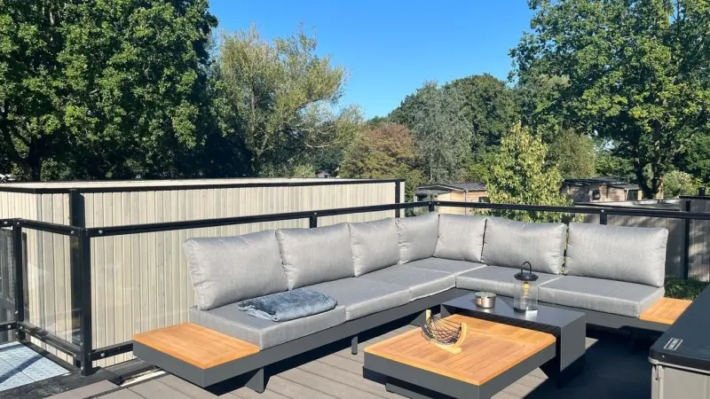 Ferienhaus mit Garten und Terrasse | Seeblick | Nah am Strand | Haustiere erlaubt
