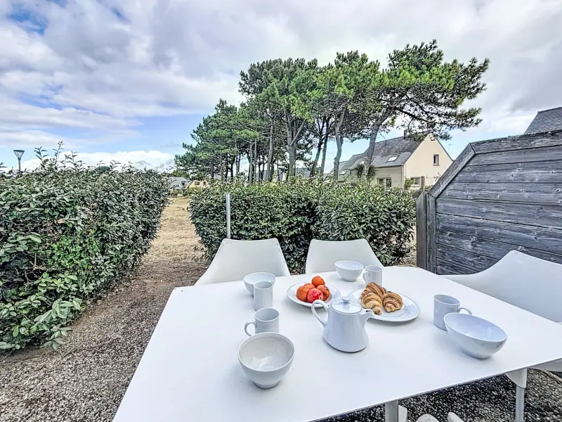 Ferienwohnung mit Hund in Guidel, Bretagne, Frankreich
