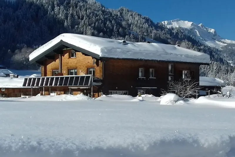 Ferienhaus in Gemeinde Schoppernau, Rehmen für max. 10 Personen Ferienhaus in Gemeinde Schoppernau, Rehmen für max. 10 Personen