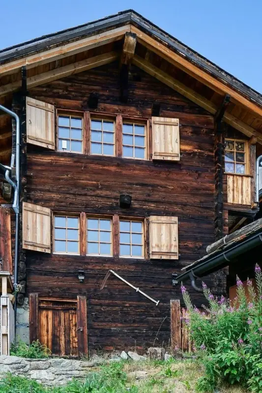 Ferienhaus mit Hund in Törbel, Stalden für max. 4 Personen Ferienhaus mit Hund in Törbel, Stalden für max. 4 Personen