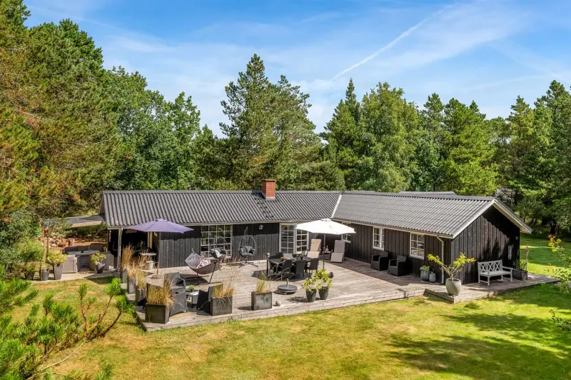 Ferienhaus mit Hund in Ho fuer max. 6 Personen