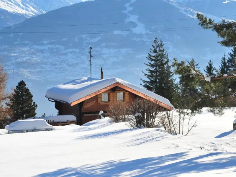 Ferienhaus mit Hund in Savièse, Wallis fuer max. 6 Personen