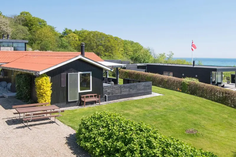 Ferienhaus mit Hund in As vig fuer max. 5 Personen