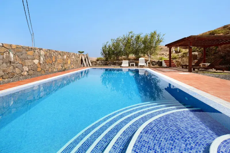 Ferienwohnung mit Hund in Betancuria, Fuerteventura fuer max. 6 Personen