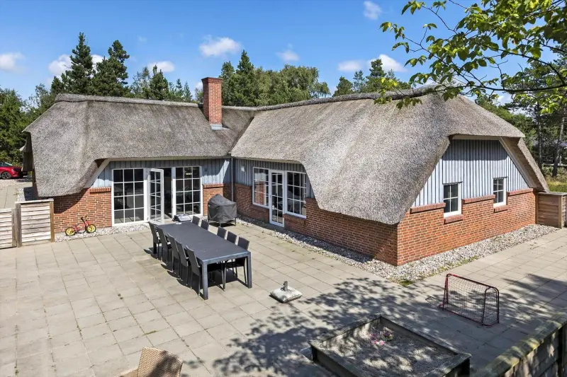Ferienhaus mit Hund in Kongsmark, R&ouml;m&ouml;, D&auml;nemark