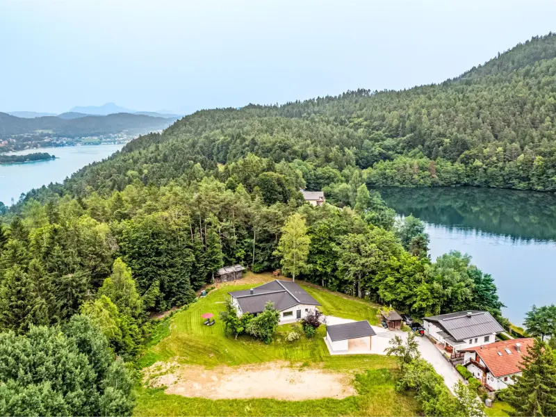 Ferienhaus mit Hund in Gemeinde Schiefling am See, Maria Wörth f&uuml;r max. 7 Personen