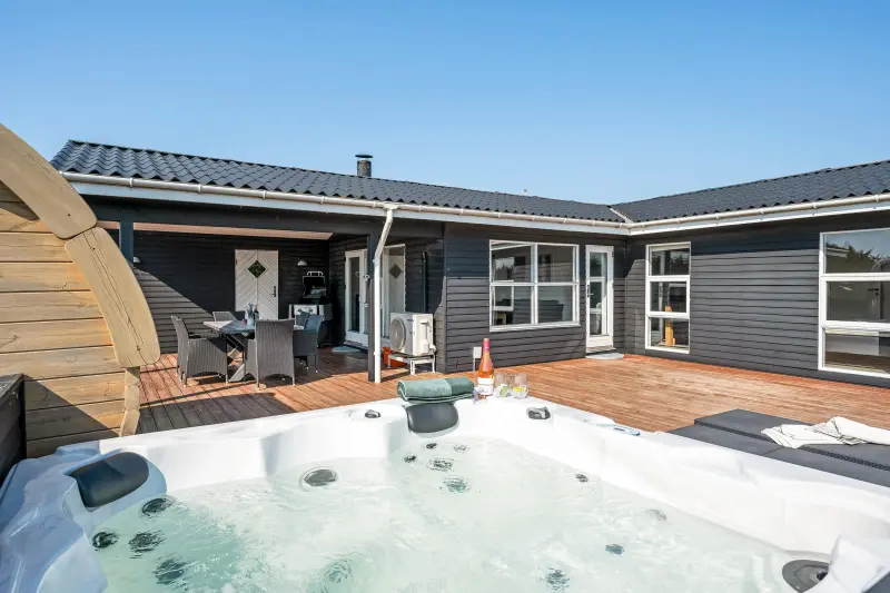 Ferienhaus mit Hund in Søndervig, Klegod Strand fuer max. 6 Personen