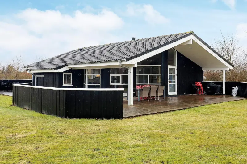Ferienhaus mit Hund inNr. Lyngby Strand, Nørre Lyngby  f&uuml;r max. 6 Personen
