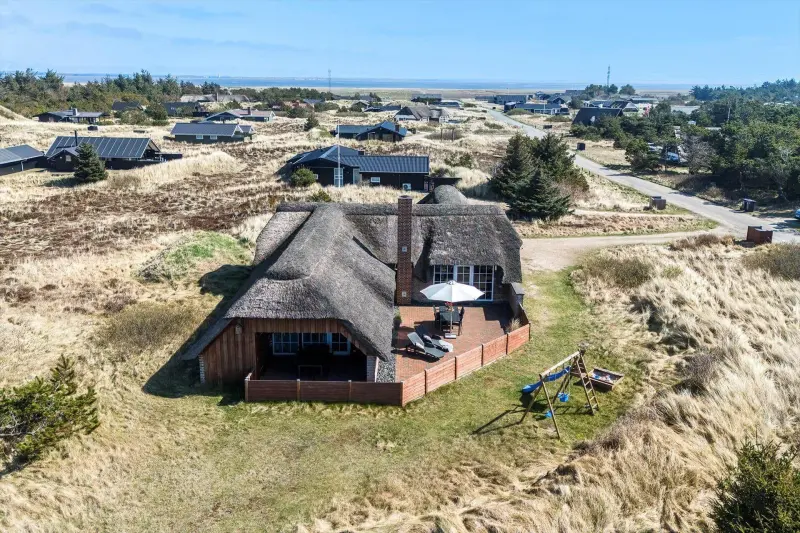 Ferienhaus mit Hund in Klegod Strand fuer max. 10 Personen