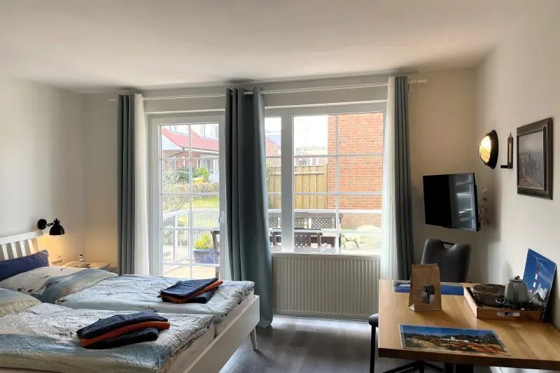 Ferienwohnung mit Hund inWittdün auf Amrum, Nordsee  f&uuml;r max. 2 Personen