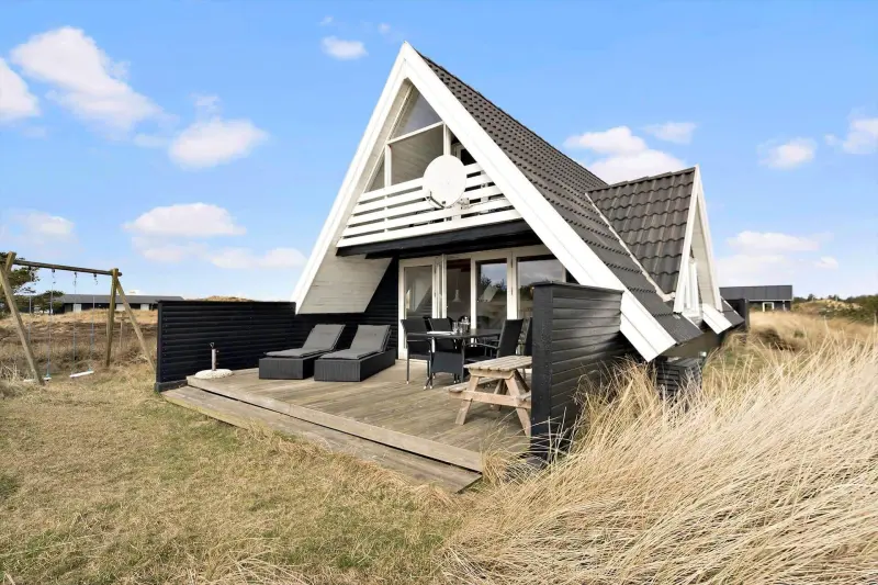 Ferienhaus mit Hund in Klegod Strand fuer max. 5 Personen