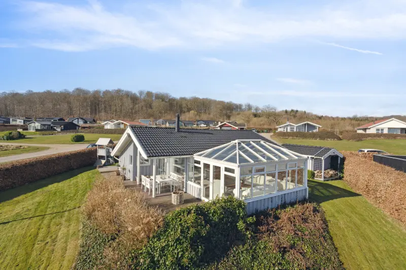 Ferienhaus mit Hund in Grønninghoved Strand, Binderup Strand fuer max. 6 Personen
