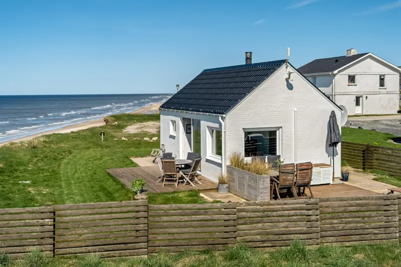 Ferienhaus mit Hund inNr. Lyngby Strand, Nørre Lyngby  f&uuml;r max. 4 Personen