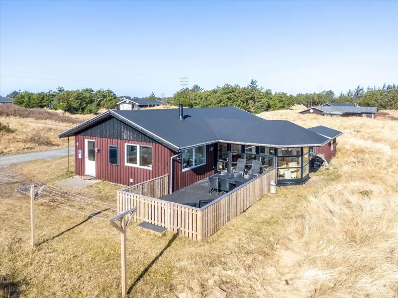 Ferienhaus mit Hund in Klegod Strand fuer max. 6 Personen