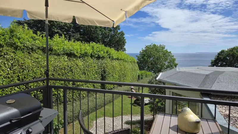 Wohnung mit Garten und Grill | Meerblick | Ideal für Homeoffice