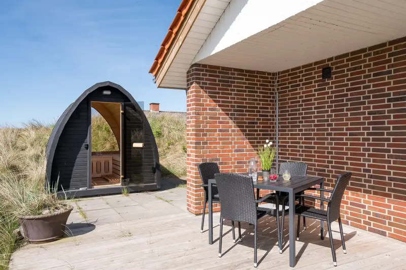 Ferienhaus mit Hund in Bjerregård fuer max. 4 Personen