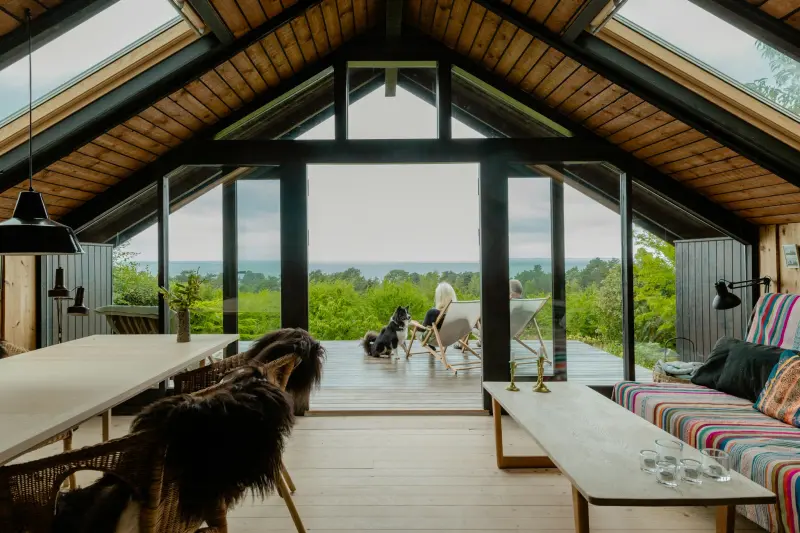 Ferienhaus mit Hund in Odsherred Kommune, Seeland fuer max. 5 Personen