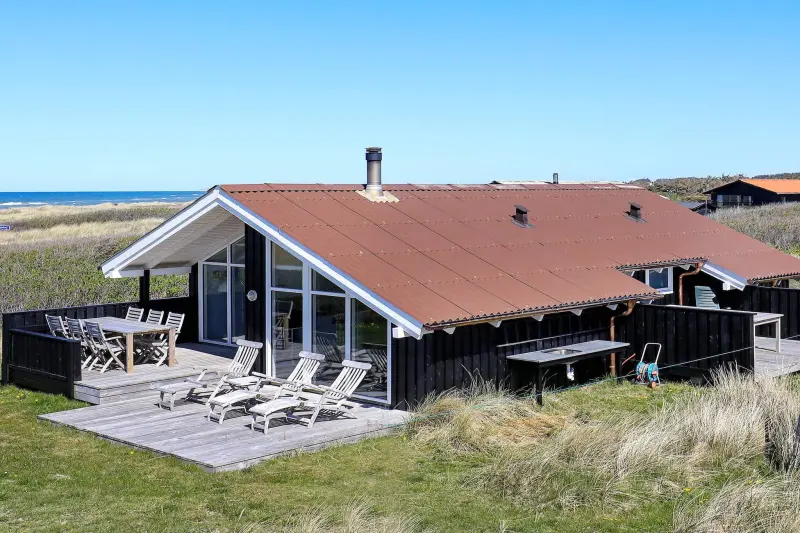 Ferienhaus mit Hund in Lønstrup fuer max. 6 Personen