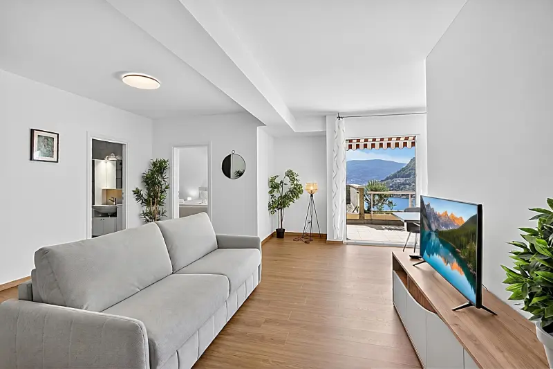 Ferienwohnung mit Hund in Lugano, Breganzona für max. 4 Personen Ferienwohnung mit Hund in Lugano, Breganzona für max. 4 Personen