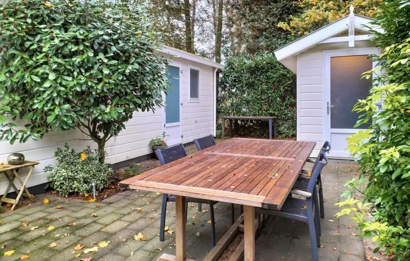 Ferienhaus mit Garten, Terrasse und Grill