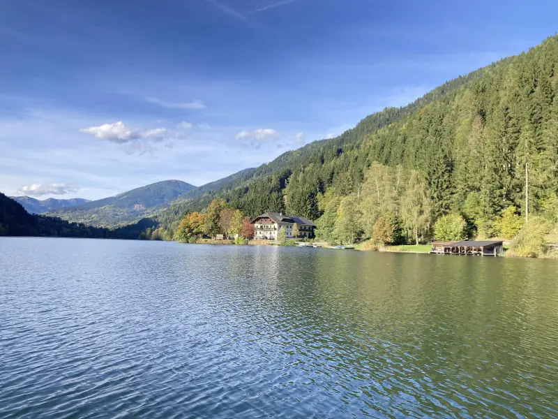 Ferienwohnung mit Hund in Untersee, Afritz am See f&uuml;r max. 4 Personen