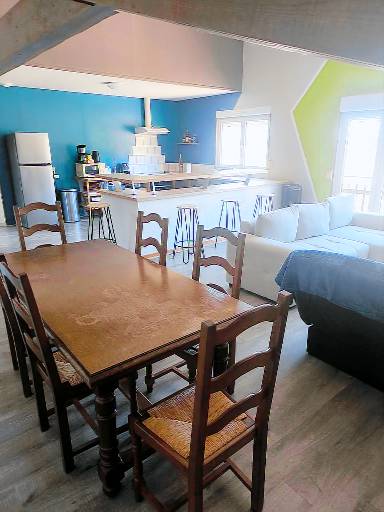 Appartement de vacances avec barbecue, terrasse et jardin | Adapté au travail à distance
