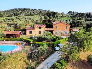 Agriturismo La Piaggiola degli Olivi con vista sul Lago Trasimeno: Appartamento piccolo - piano terra con vista lago