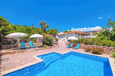 Villa mit privatem Pool für 6 Gäste mit Hund in Čižići, Krk