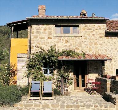 Podere di Maggio: Casa Grande - Appartamento storico con vista sulla valle toscana