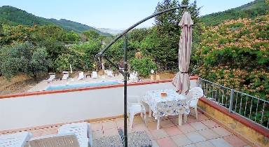 Ferienhaus mit Pool