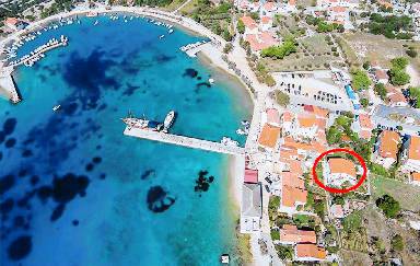 Monolocale con barbecue e terrazza | Vista sul mare