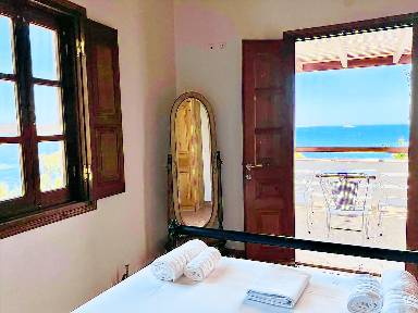 Incantevole alloggio con terrazza | Vista sul mare