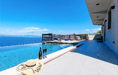 Casa con piscina privata, griglia e terrazza | Vista panoramica