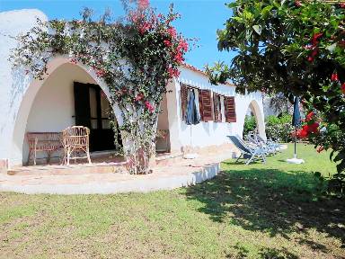 Ferienhaus mit Meerblick für 6 Gäste mit Hund in Costa Rei, Italien