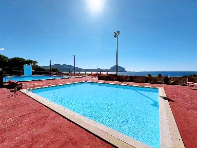 Mobilehome mit Klimaanlage, Terrasse und Pool