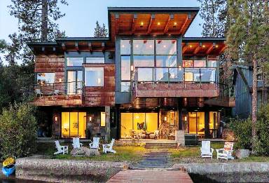 House with garden, terrace & hot tub | Lake view
