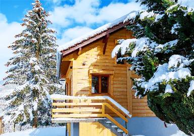Charmant chalet convivial et familial avec jardin et terrasse | Vue montagne