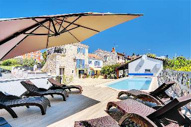 30 qm Ferienwohnung nahe zum Strand für 2 Gäste mit Hund in Pula