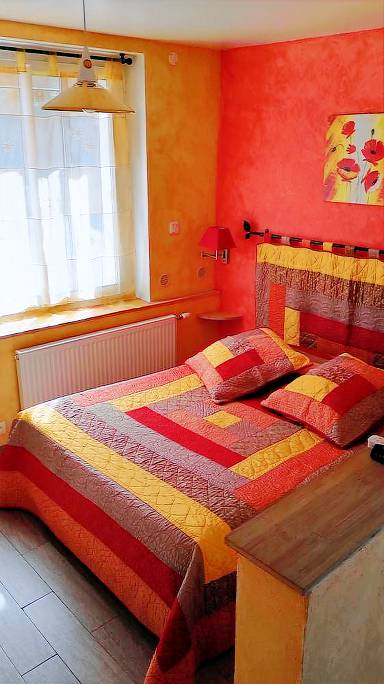 Chambre Double Deluxe, salle de bains attenante, vue jardin (Iguana)