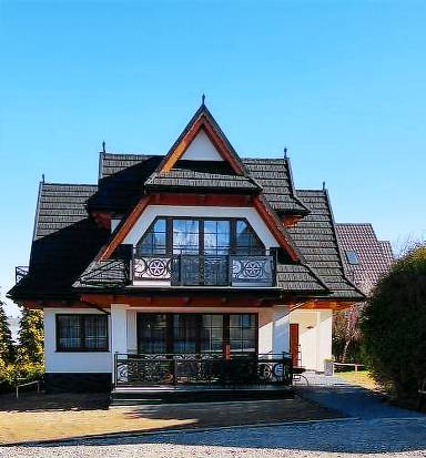 150 m² Domek w stylu alpejskim