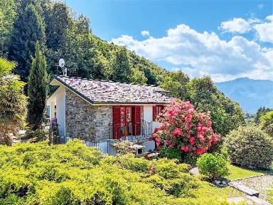 Appartamento con giardino, terrazza e barbecue | Vista sul lago