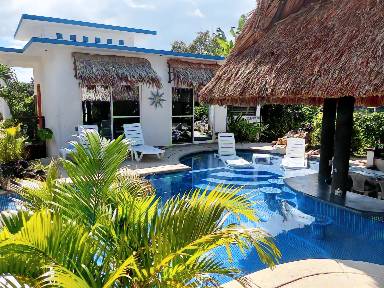 House with patio, pool & yard