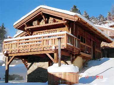 55 m² Domek w stylu alpejskim