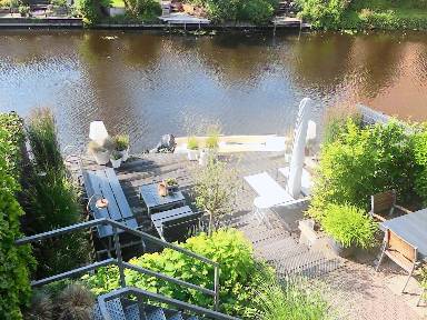 Schönes Studio am Fluss inkl. Fahrräder und Parkplatz