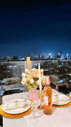 Serviced apartment with patio & pool in Quezon City